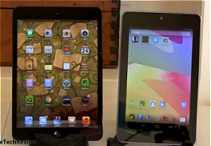 Apple iPad Mini v Google’s Nexus 7  ( A Comparison test )