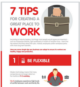 Seven Tips for Creating a great Place to Work