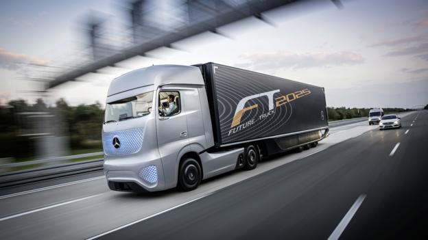 Amazing new Smart Self Driving Truck From Mercedes
