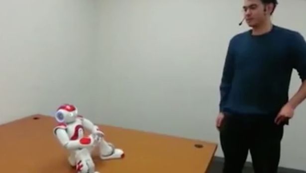 Robots Learn to Say No to Humans