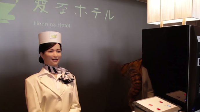 Inside the Japanese Hotel Staffed by Robots