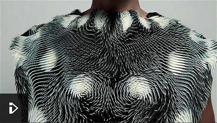 The 3D Printed Clothing that Reacts to your Environment