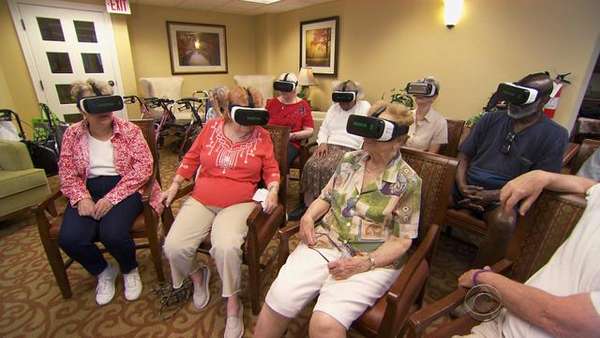 New technology takes Seniors on a Virtual Ride