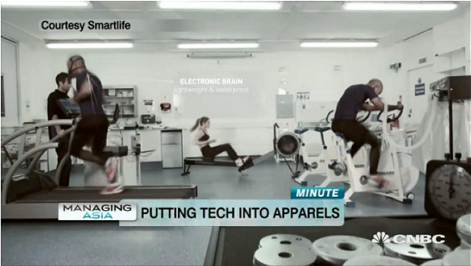 This Manufacturer makes Sportswear with Wearable Sensors