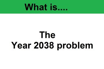 What is the Year 2038 Problem all about? Is it like Y2K?