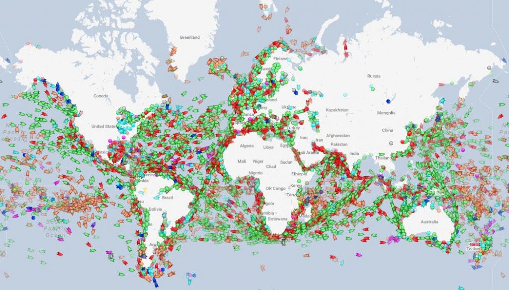See the World’s Shipping in Real Time