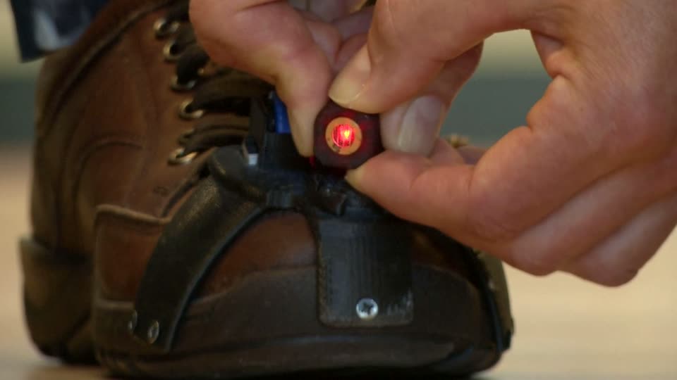 Laser Shoes reduce ‘freezing’ in Parkinson’s patients