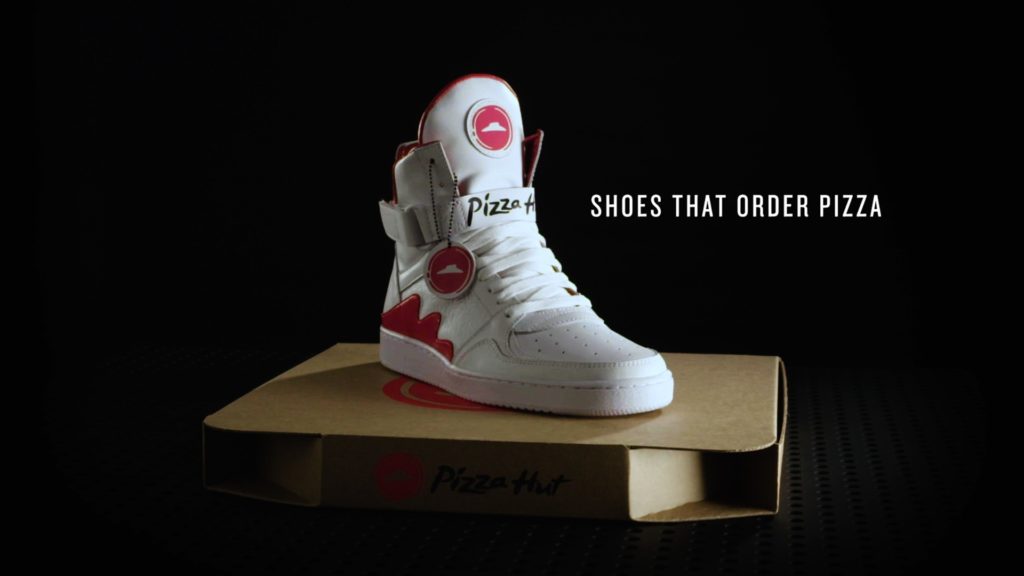 These Smart Sneakers can Order Pizza and Pause TV