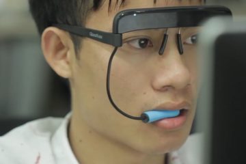 These Glasses can help People with Disabilities use Technology without their Hands