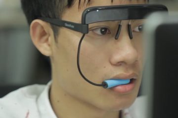 These Glasses can help People with Disabilities use Technology without their Hands