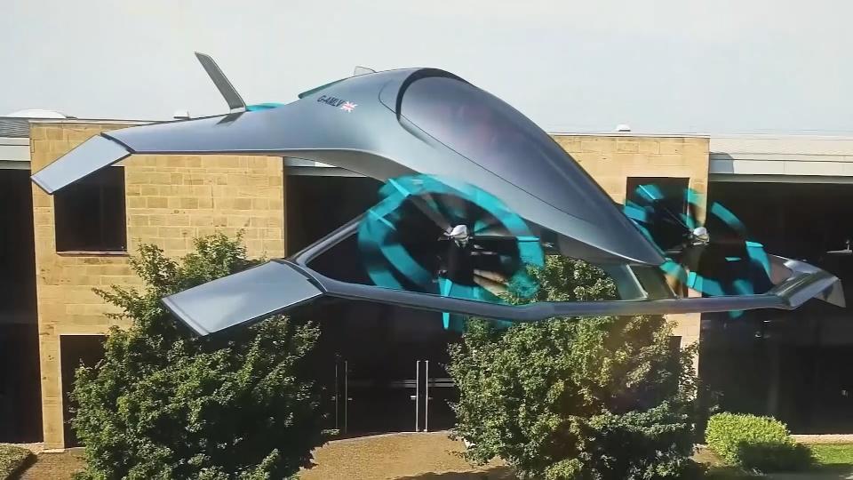 Aston Martin unveils ‘Sports Car for the Skies’