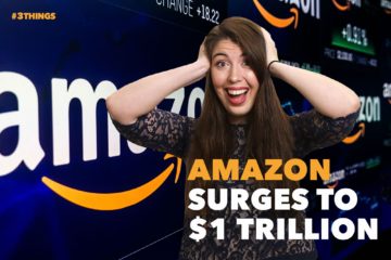 Amazon Surges to  Trillion