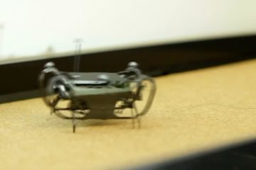 Robotic cockroach can walk on land and swim underwater