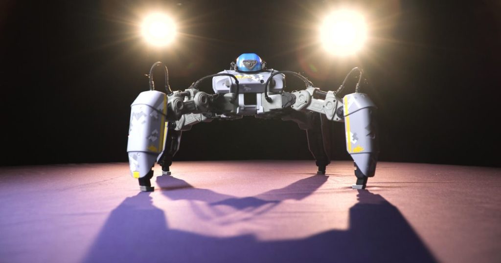 This Gaming Robot will Fight other Robots IRL and In AR