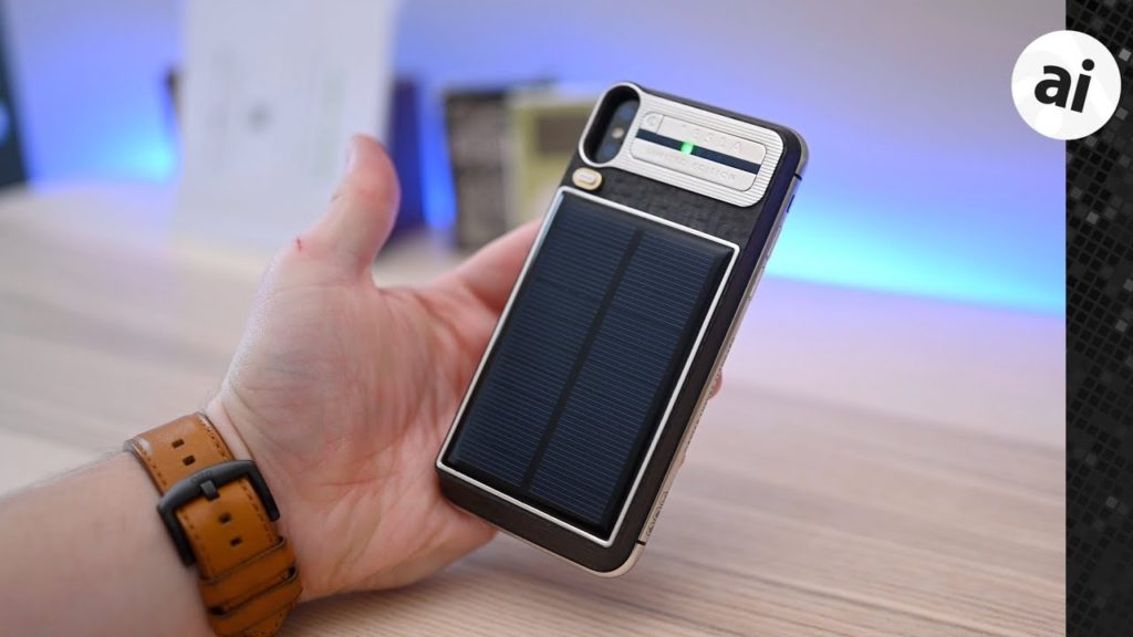 Hands on with a ,600, Gold, Carbon Fiber, Solar Charging Tesla iPhone X!