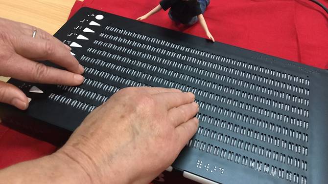 Braille Tech firm builds ‘Kindle for the blind’