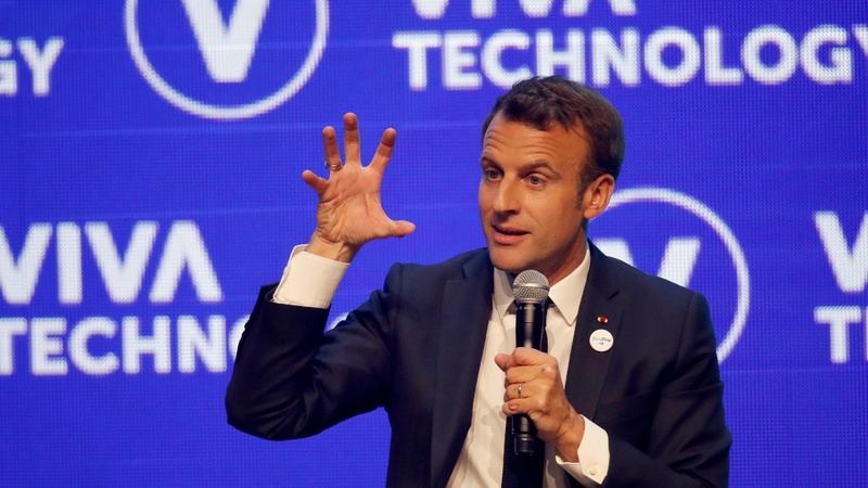 Macron swipes at US in push for fair Tech industry