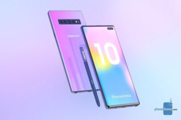 Galaxy Note 10 design leaks