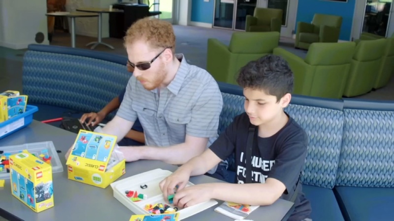 AI brings LEGO to the Blind