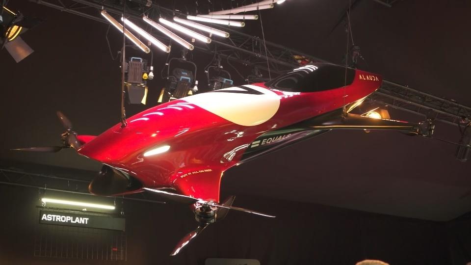 Flying ‘race car’ combines Formula One and Drone Racing