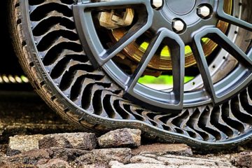Indestructible Tire by Michelin | Demonstration | Airless Wheel Technology