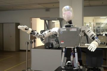 This Robot is like a Skype call with hands