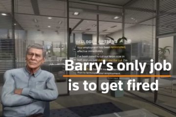 Meet Barry, the Virtual Human you can fire in VR