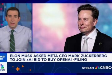 Elon Musk asked Meta CEO Mark Zuckerberg to join xAI bid to buy OpenAI