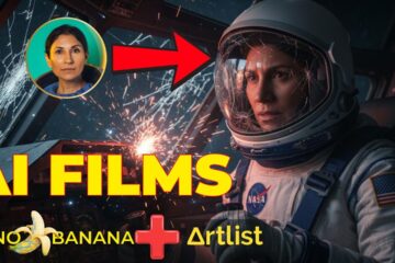Artlist + Nano Banana AI | Full Cinematic Story | Text & Image to Video With Consistent Characters